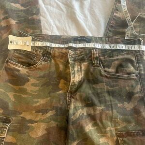 STS Blue Camouflage Cargo Pants in Green and Brown